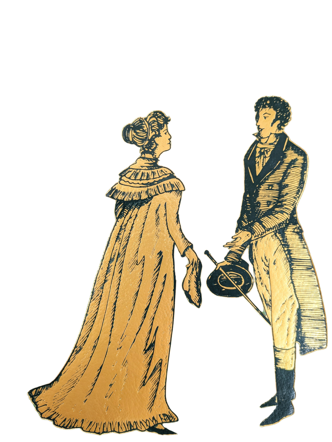 Jane Austen leather book design