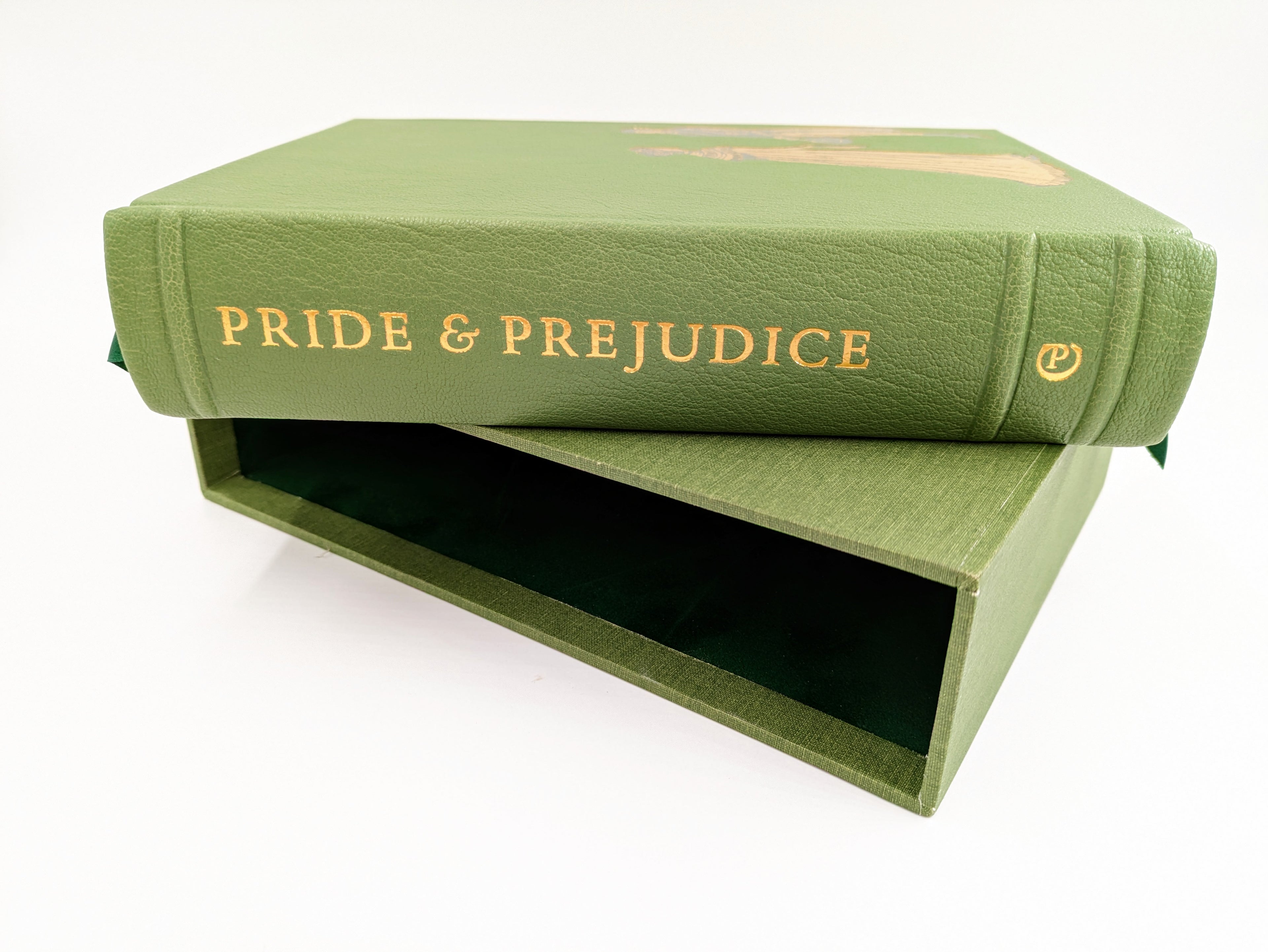 Load video: Pride and Prejudice by Jane Austen - Foil Blocking - The Corvedale Press